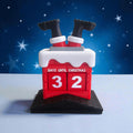 Santa Stuck Countdown Calendar