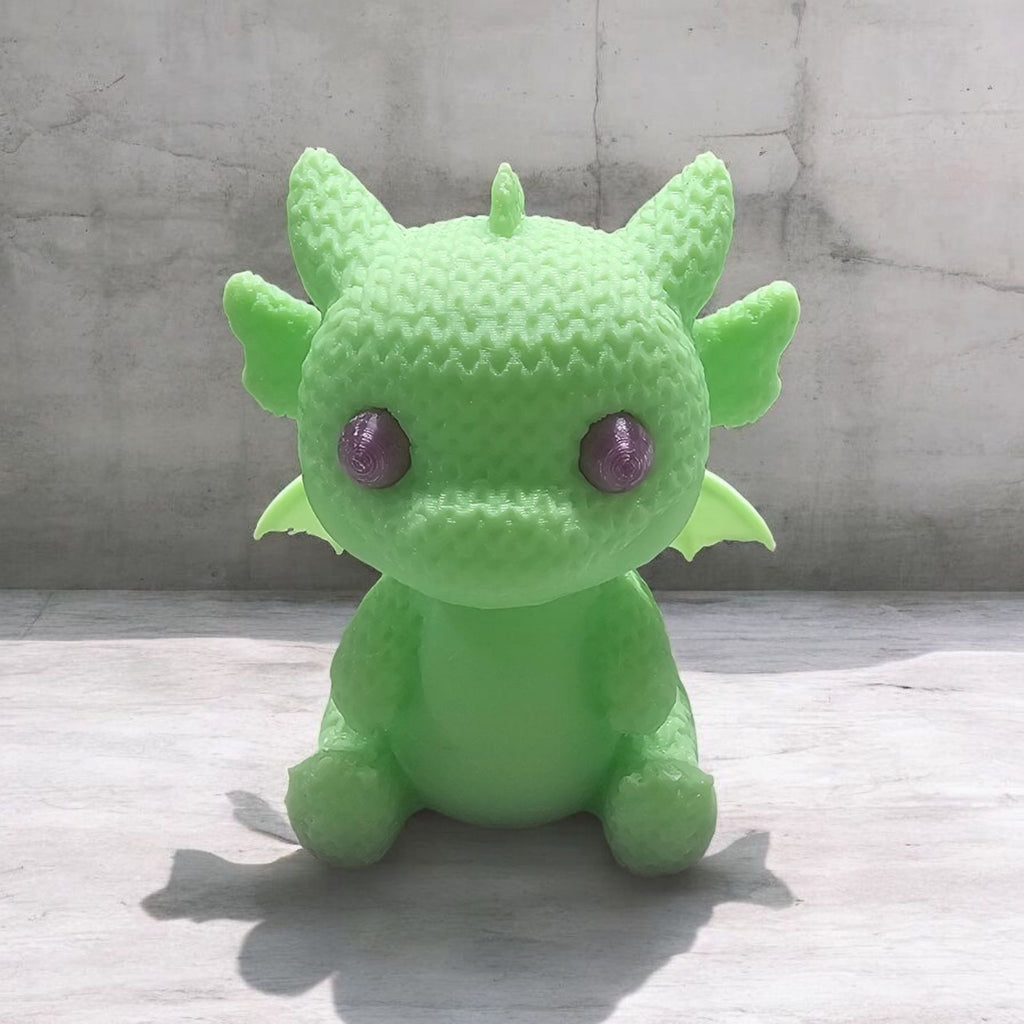 Glow in the Dark Quilted Dragon