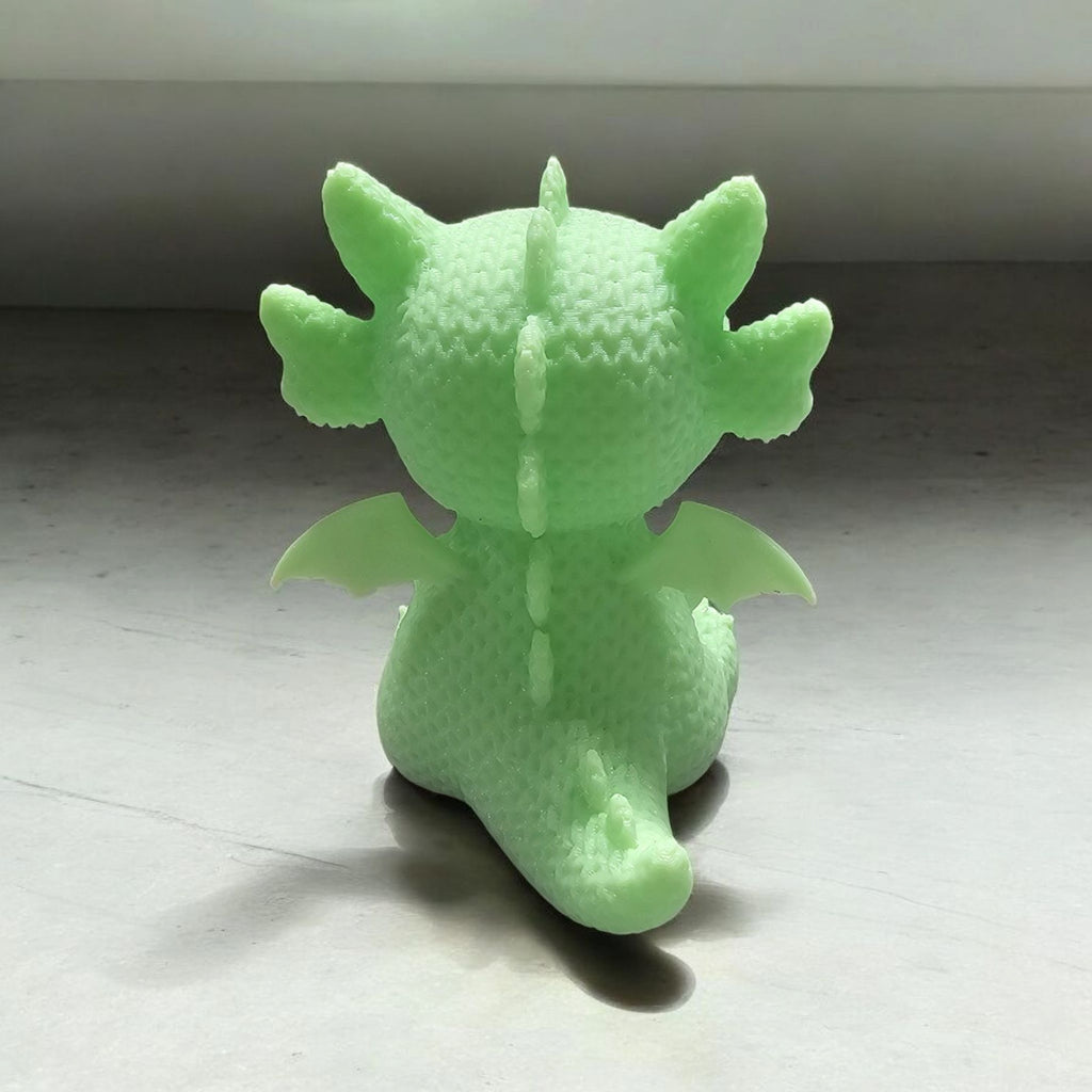 Glow in the Dark Quilted Dragon