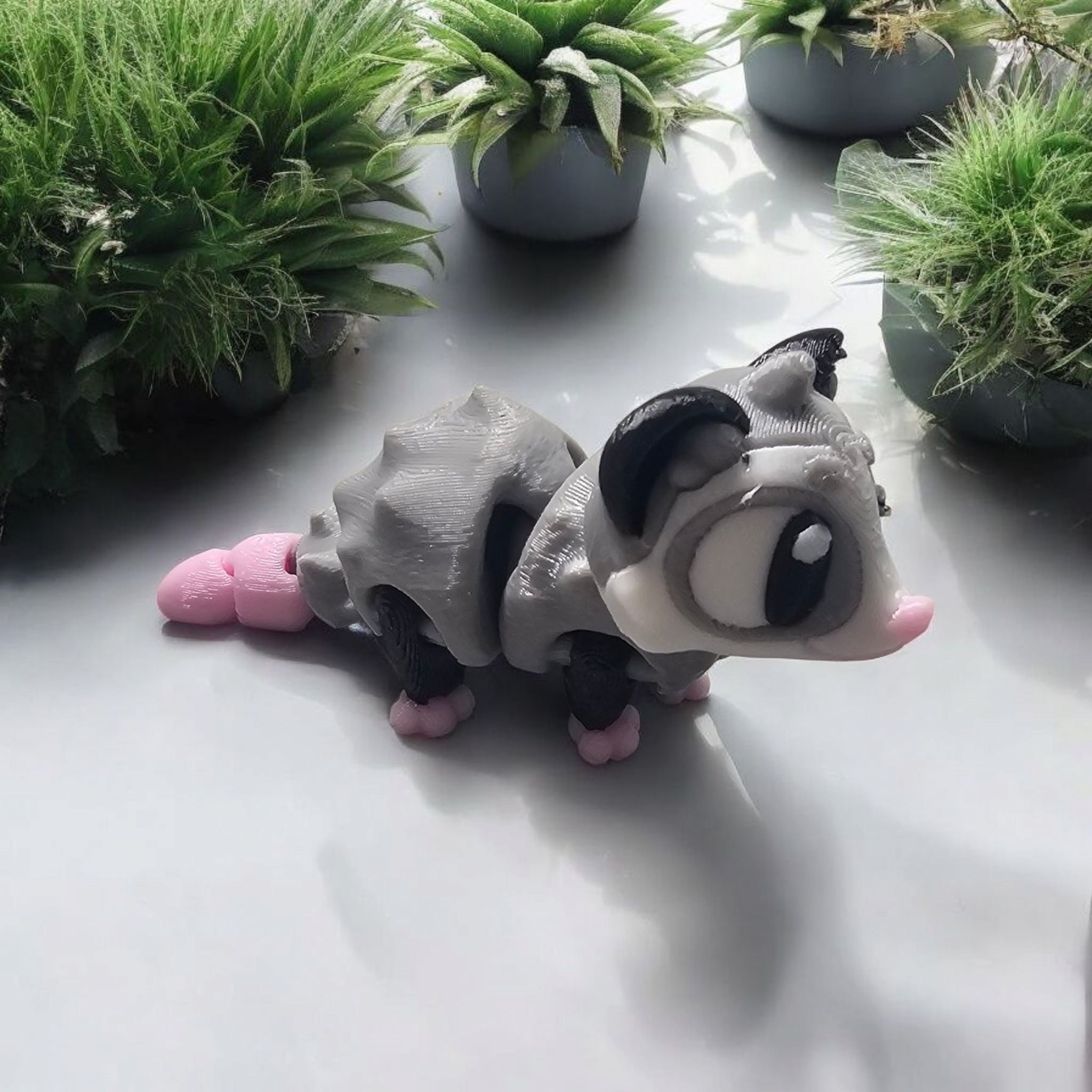 3D Printed Opossum Figurines