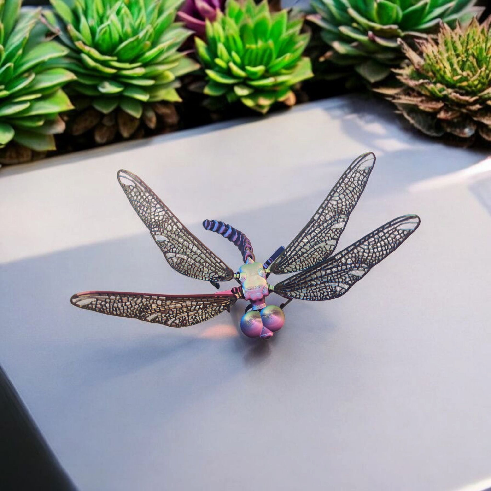 3D printed dragonfly