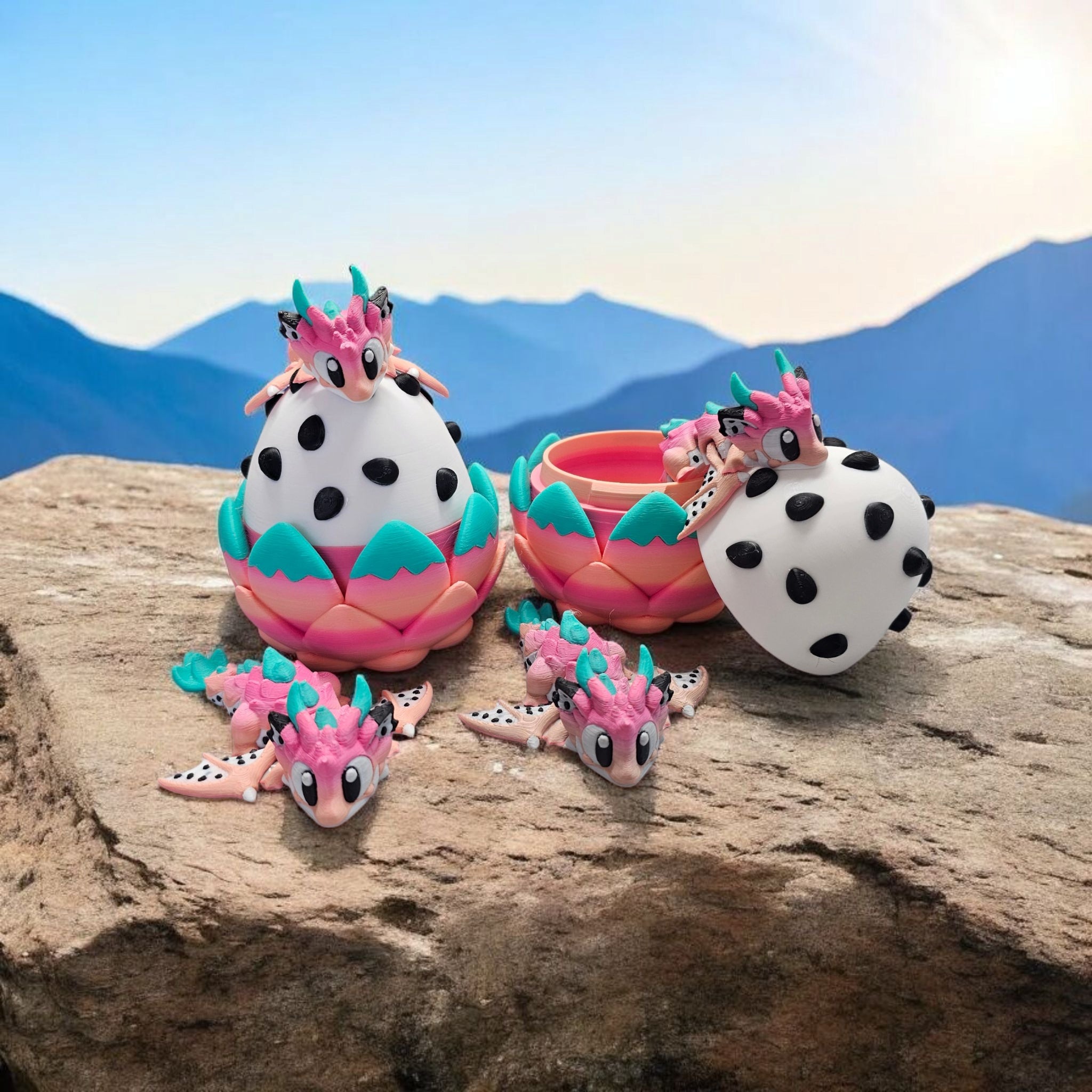 Baby Dragon Fruit Dragons and Eggs