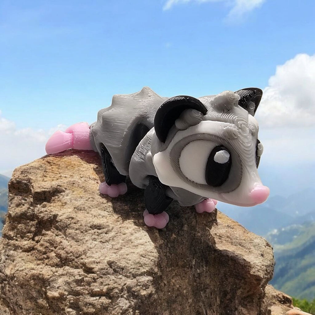 3D Printed Opossum Figurines
