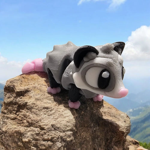 3D Printed Opossum Figurines