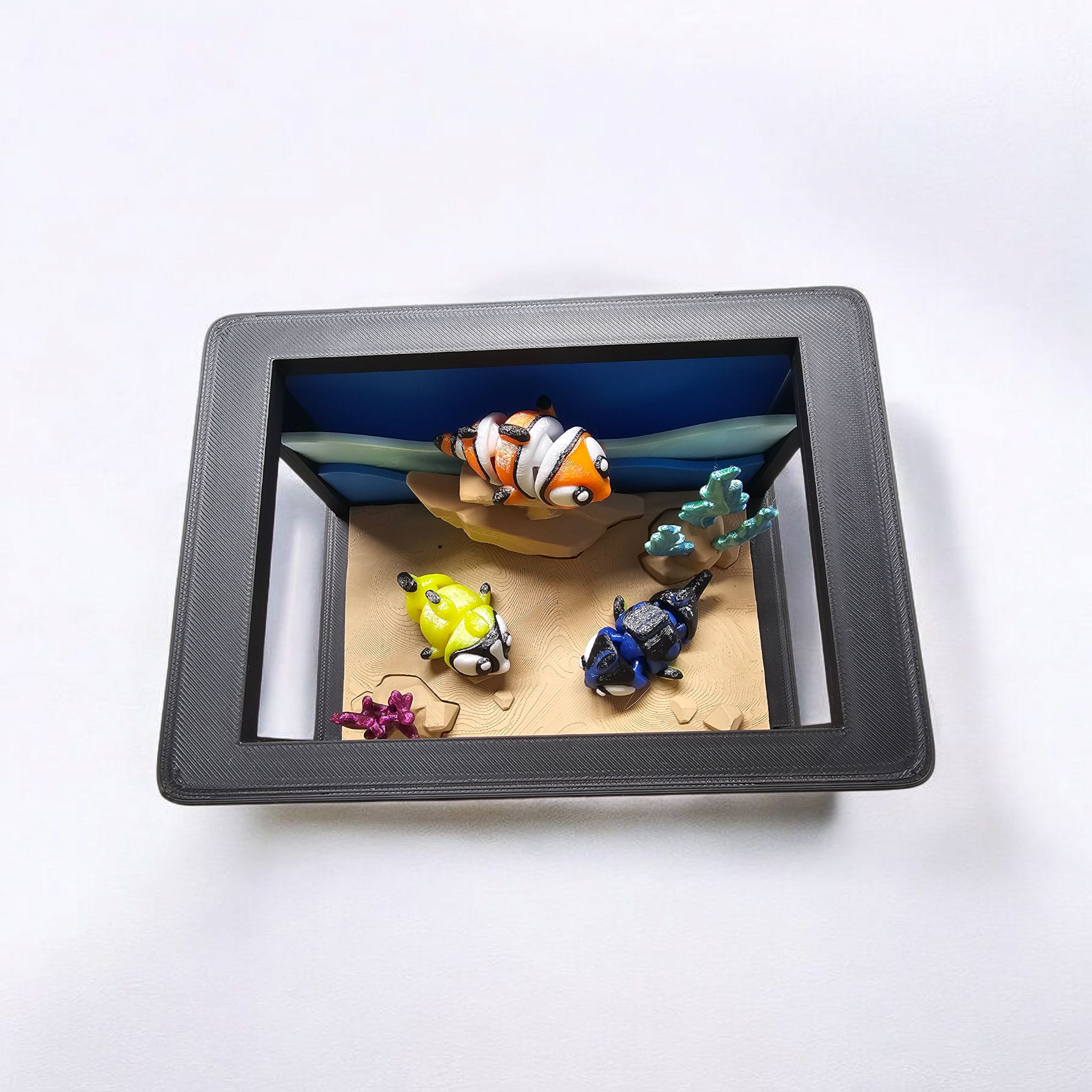 3D Printed Fish Tank Diorama