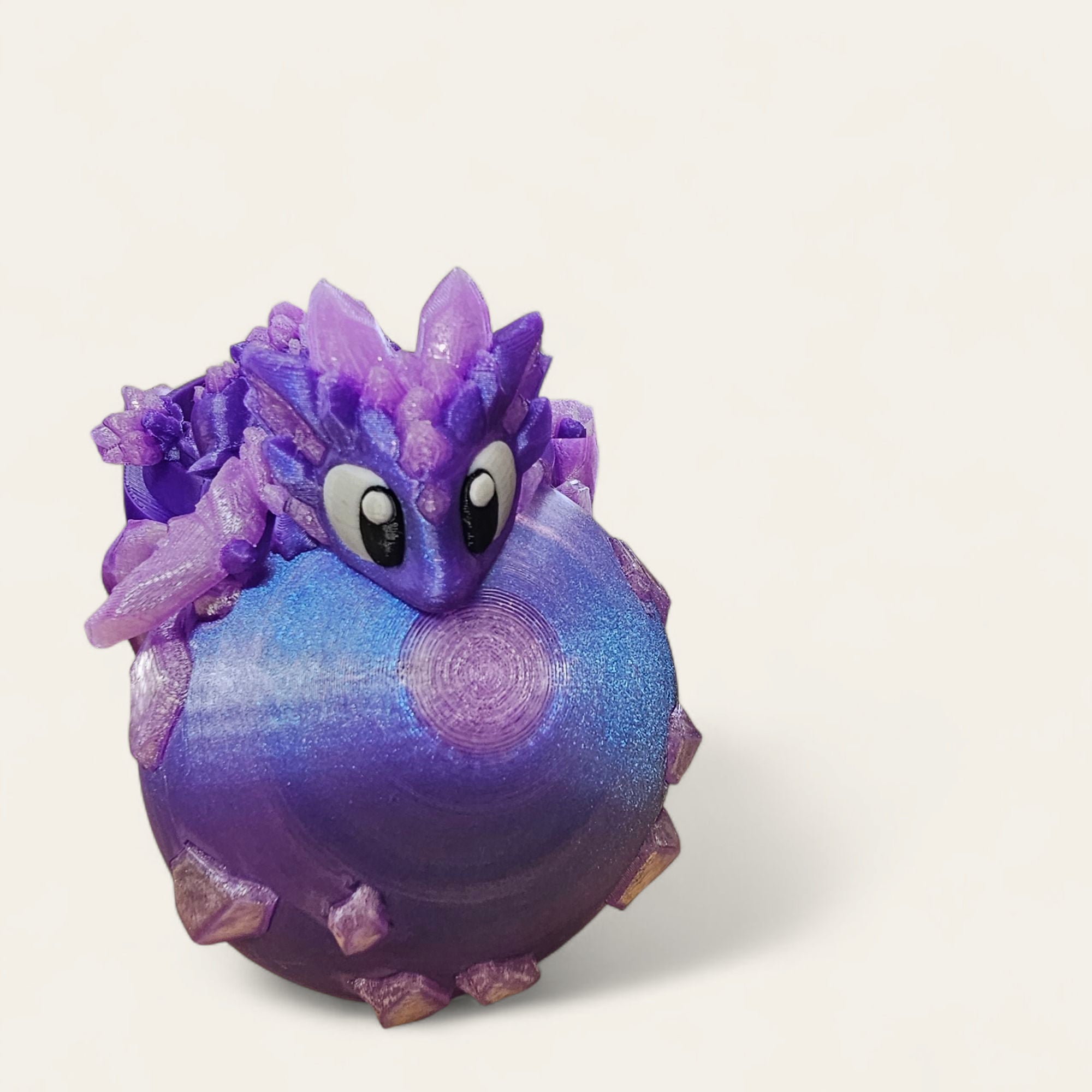 Crystal-Themed Dragon & Egg Set