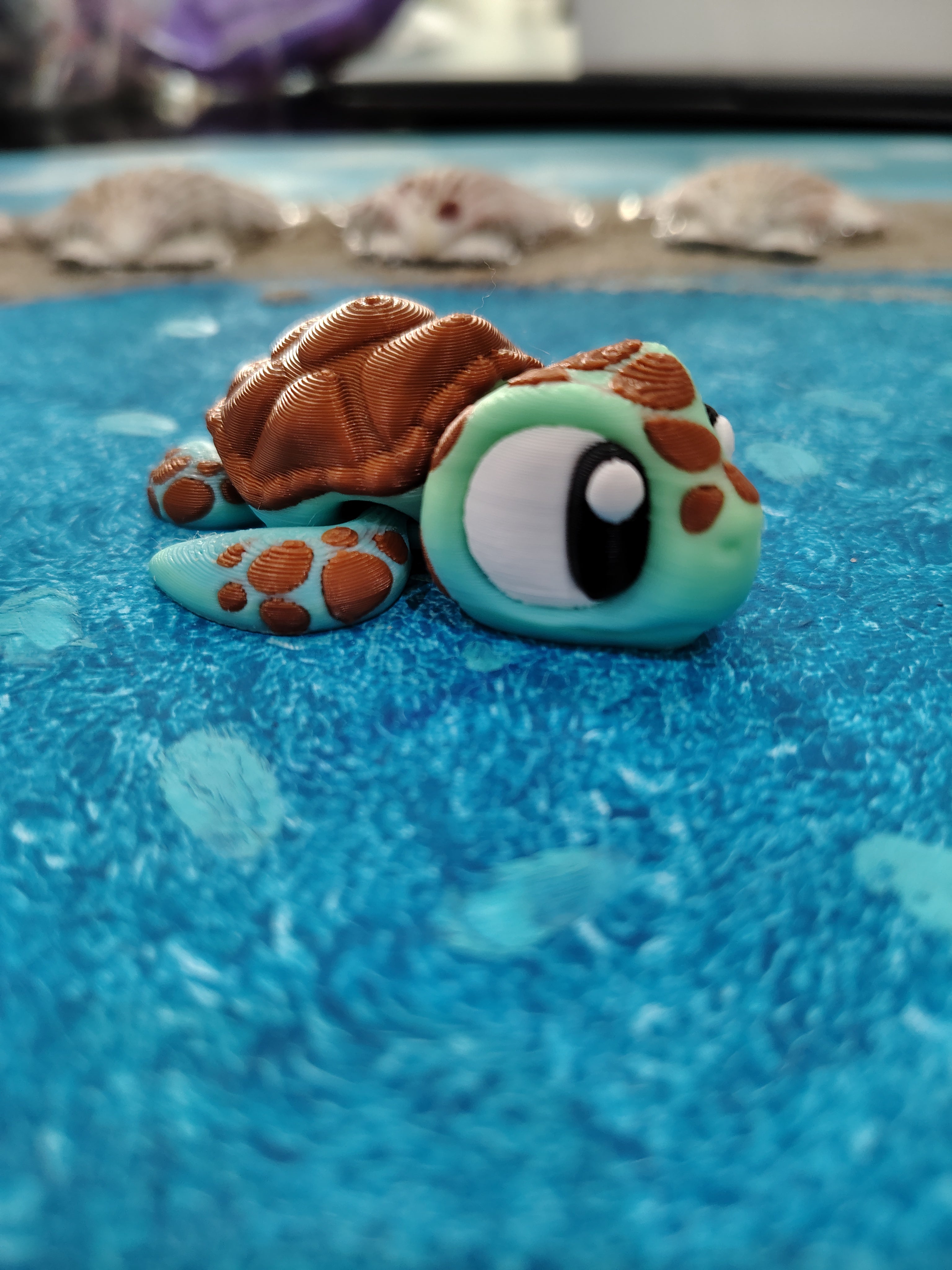 Mini Articulating Sea Turtle